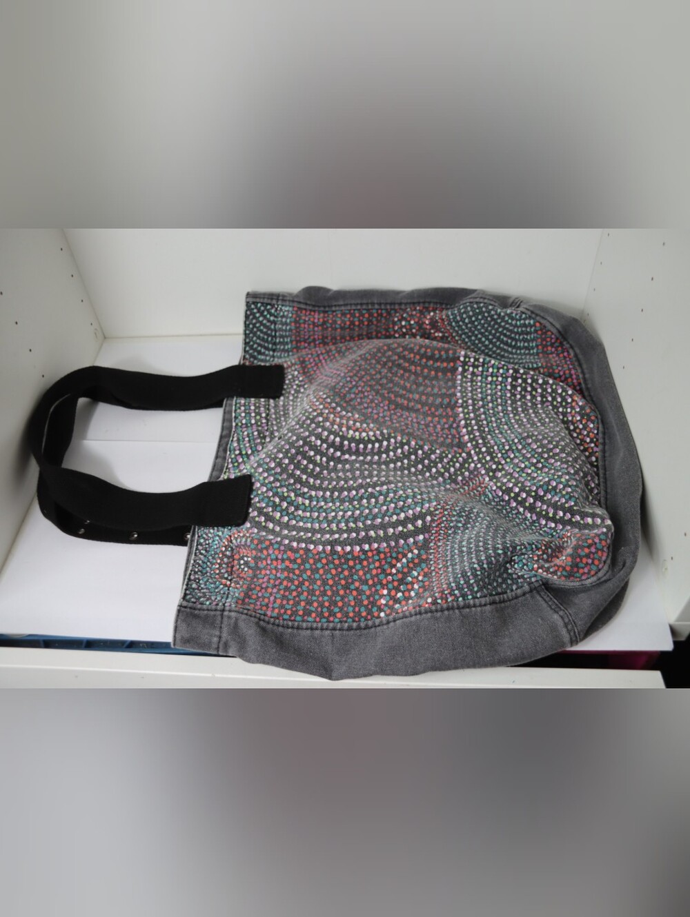 Denim Roxy Tote Bag - Picture 5 of 8